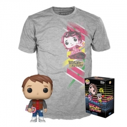Funko Back to the Future POP! & Tee Box Marty Exclusive
